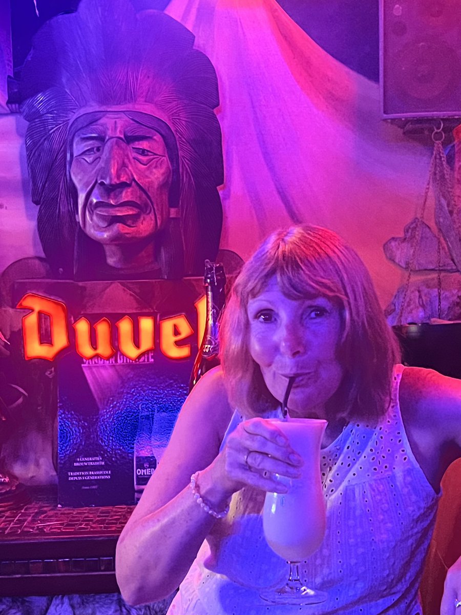 A farewell drink in Wigwam Puerto Rico Gran Caneria!!!