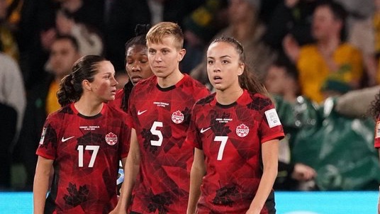 CANSoccerDaily's tweet photo. #CanWNT have pulled out of their guaranteed spot at the 2023 Pan Am Games.

Canada Soccer confirmed "we have opted not to participate due to associated challenges with the availability of the squad and maximizing contacts with the full roster."

More 👇
https://t.co/Jho922SQIP https://t.co/suNI0HxnoR