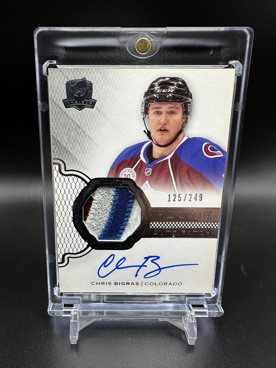 AvsFaninMN's tweet photo. Looking for nice patch autos of different Avs players if anyone has any available let me know! 

These are some recent PC pickups as I go for 1 nice on card auto with chunky patch of every Av I can. https://t.co/3Rh2JZBcMv