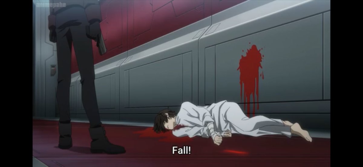 ikalkoo's tweet photo. Is it just me or is there more blood on the floor in the second photo which means that Dazai has been bleeding from the head which means he was actually seriously shoot https://t.co/gjfS8QxvBS