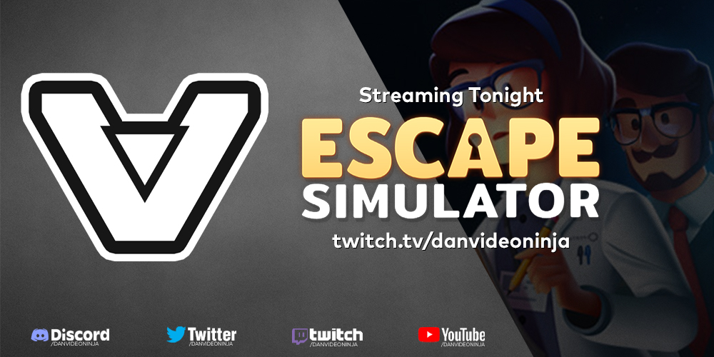 STREAMING TONIGHT! Now we're escaping with portals! Is everyone ready to step back into the test chamber?

twitch.tv/danvideoninja