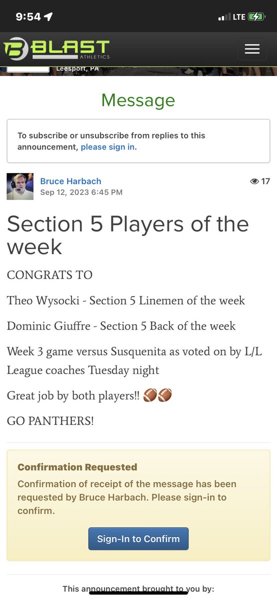 Toby Wysocki (@toby_wysocki) on Twitter photo Congrats to Big Sock and Dom! Big Sock keep opening those holesā¦Dom has to eat!
<a href="/TWYSOCKI68/">Theo āBig Sockā Wysocki</a> <a href="/DominicGiuffre6/">Dominic Giuffre</a> <a href="/Elitewarrior941/">Elitewarrior94</a> <a href="/PAPrepsRivals/">PA Preps</a> <a href="/PaFootballNews/">Pennsylvania Football News</a> <a href="/BigCase79/">Casey Pierce</a> <a href="/CaryMoyer/">Cary Moyer D2š.com PSAC Columnist</a> <a href="/KUBearsFootball/">Kutztown Football š»</a> <a href="/ShipFootball/">Shippensburg Football</a> <a href="/KUHC_Clements/">Jim Clements</a> <a href="/CoachMACshipU/">Mark Maciejewski</a> <a href="/mrpafootball/">mrpafootball.com</a> <a href="/Coach_Sutjak/">Matt Sutjak</a> <a href="/Coach_Mul/">Dan Mulrooney</a> Congrats to Big Sock and Dom! Big Sock keep opening those holesā¦Dom has to eat!
<a href="/TWYSOCKI68/">Theo āBig Sockā Wysocki</a> <a href="/DominicGiuffre6/">Dominic Giuffre</a> <a href="/Elitewarrior941/">Elitewarrior94</a> <a href="/PAPrepsRivals/">PA Preps</a> <a href="/PaFootballNews/">Pennsylvania Football News</a> <a href="/BigCase79/">Casey Pierce</a> <a href="/CaryMoyer/">Cary Moyer D2š.com PSAC Columnist</a> <a href="/KUBearsFootball/">Kutztown Football š»</a> <a href="/ShipFootball/">Shippensburg Football</a> <a href="/KUHC_Clements/">Jim Clements</a> <a href="/CoachMACshipU/">Mark Maciejewski</a> <a href="/mrpafootball/">mrpafootball.com</a> <a href="/Coach_Sutjak/">Matt Sutjak</a> <a href="/Coach_Mul/">Dan Mulrooney</a>