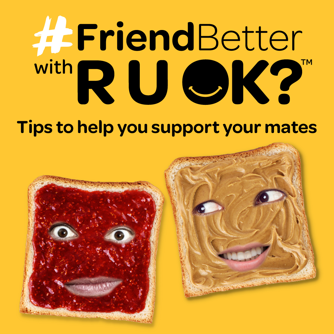 🌟💙 Today is RUOK? Day! 💙🌟 Let's take a moment to check in on our loved ones and show them that we genuinely care. ❤️🤝 #RUOKDay #MentalHealthMatters #BeAGoodFriend