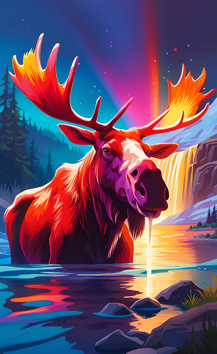 finalgamer89's tweet photo. #artideas #artinspirations from #RedDeadRedemption2 #legendaryanimals #moose #legendarymoose #reddeadredemption2animals #videogamefanart #aiart #fanart #gamer #gamers #hunting #reddeadredemption #reddeadredemption2hunting #reddeadredemption2fanart #reddeadredemptionfanart #gaming https://t.co/pVw9eNPrzx