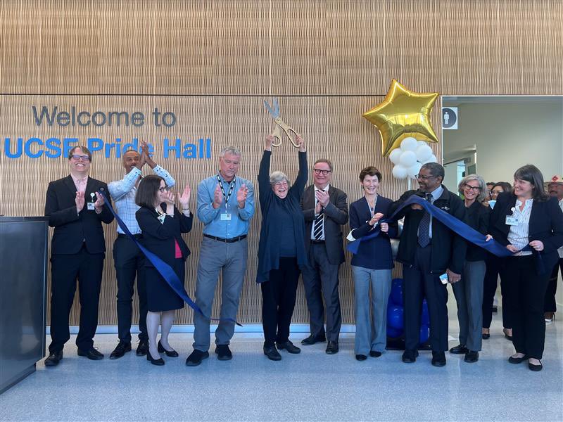 ZSFGCare's tweet photo. Congratulations @UCSFMedicine! Today marks the official opening of @UCSF Pride Hall on the ZSFG campus and a major milestone in ZSFG’s 150-year partnership with UCSF. Here’s to another 150 years of keeping our community healthy and safe. #UCSFPrideHall #ZSFGcares https://t.co/yHLJrn48bp
