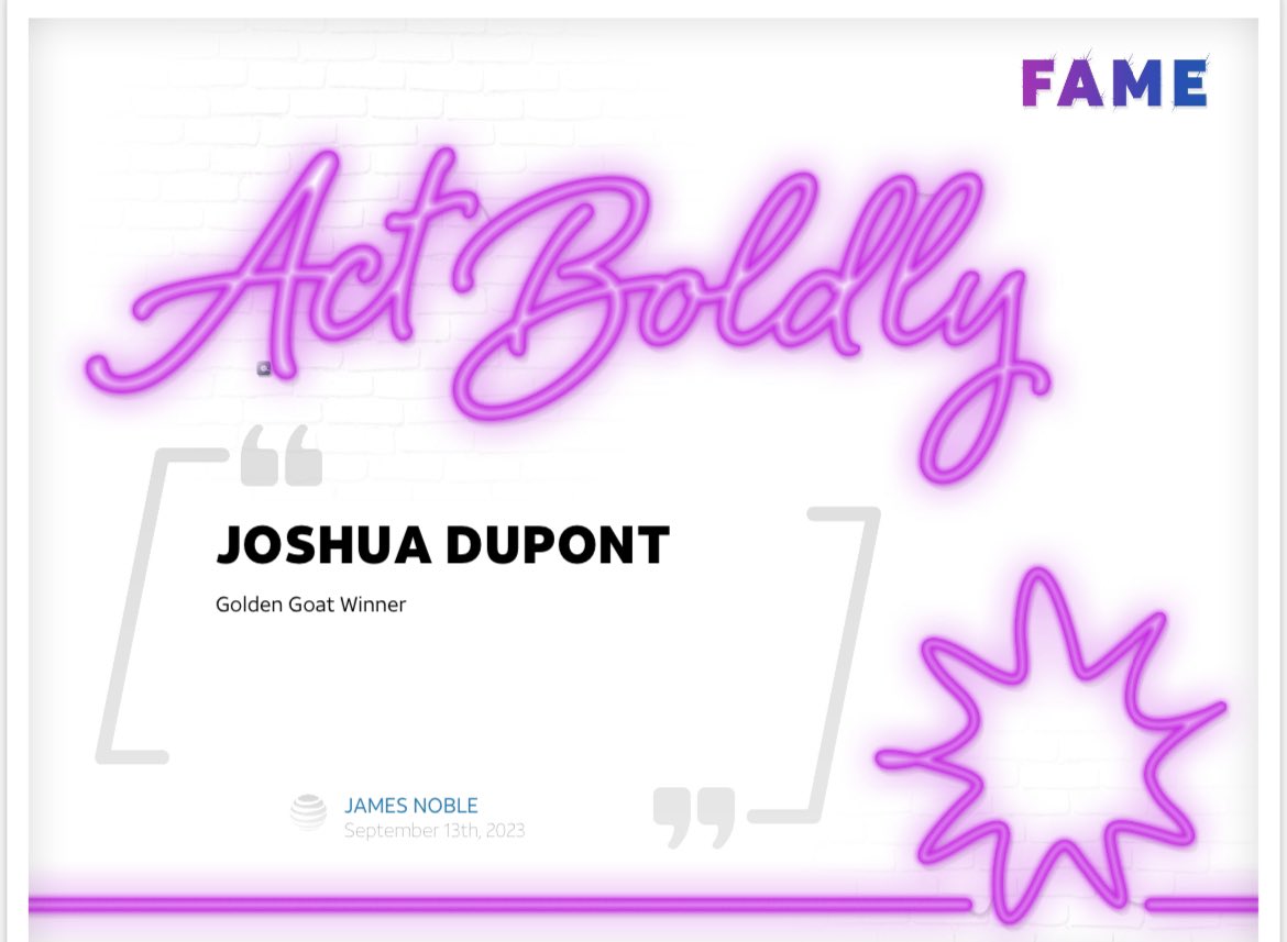 Let’s goooooo!!!! #LifeAtAtt <a href="/MalikHollwell/">Malik Hollwell</a> @IHXNortheast