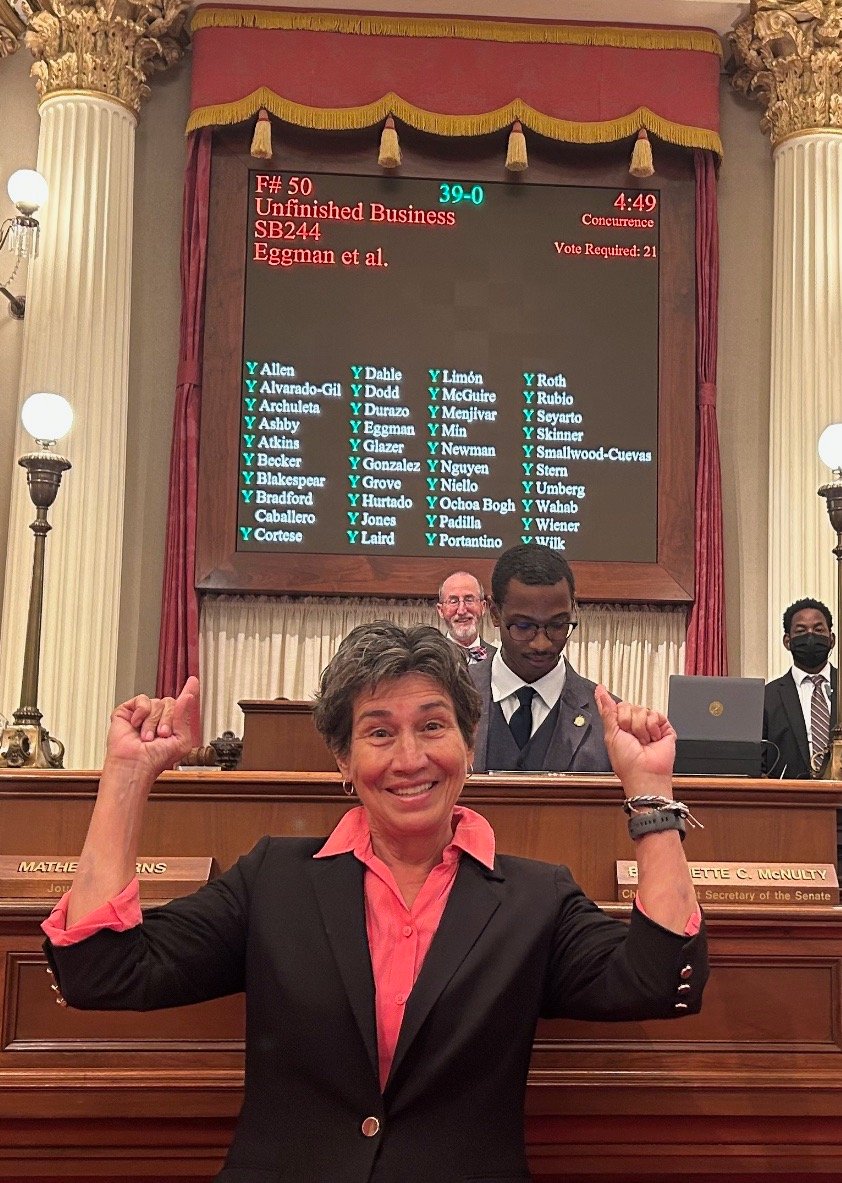 The #RightToRepair Act (#SB244) just passed it's final vote in the legislature unanimously and is headed to the Governor's desk! This is the sixth year I've authored a bill on this issue in California and the persistence of our coalition has broken through!
