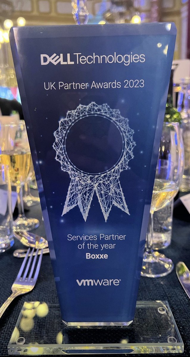 boxxe_UK's tweet photo. We are absolutely delighted to have been named “Services Partner of the Year” at the @DellTech Partner Awards 🏆 We are incredibly proud of our whole team! 👏🏻 #boxxe #MakingTechHuman #AwardWinning https://t.co/uNQiZqZUl3