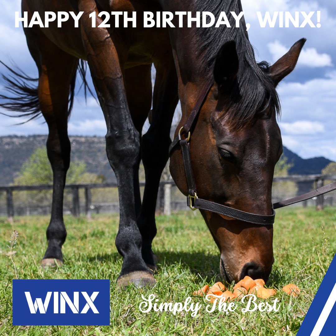 It’s your birthday and we’d like to say “Many happy returns for the day!” Happy 12th to our Winx Ⓜ️Ⓜ️Ⓜ️Ⓜ️ @cwallerracing @HugeBowman @Racing @SkyRacingAU @racing_nsw @RacingVictoria