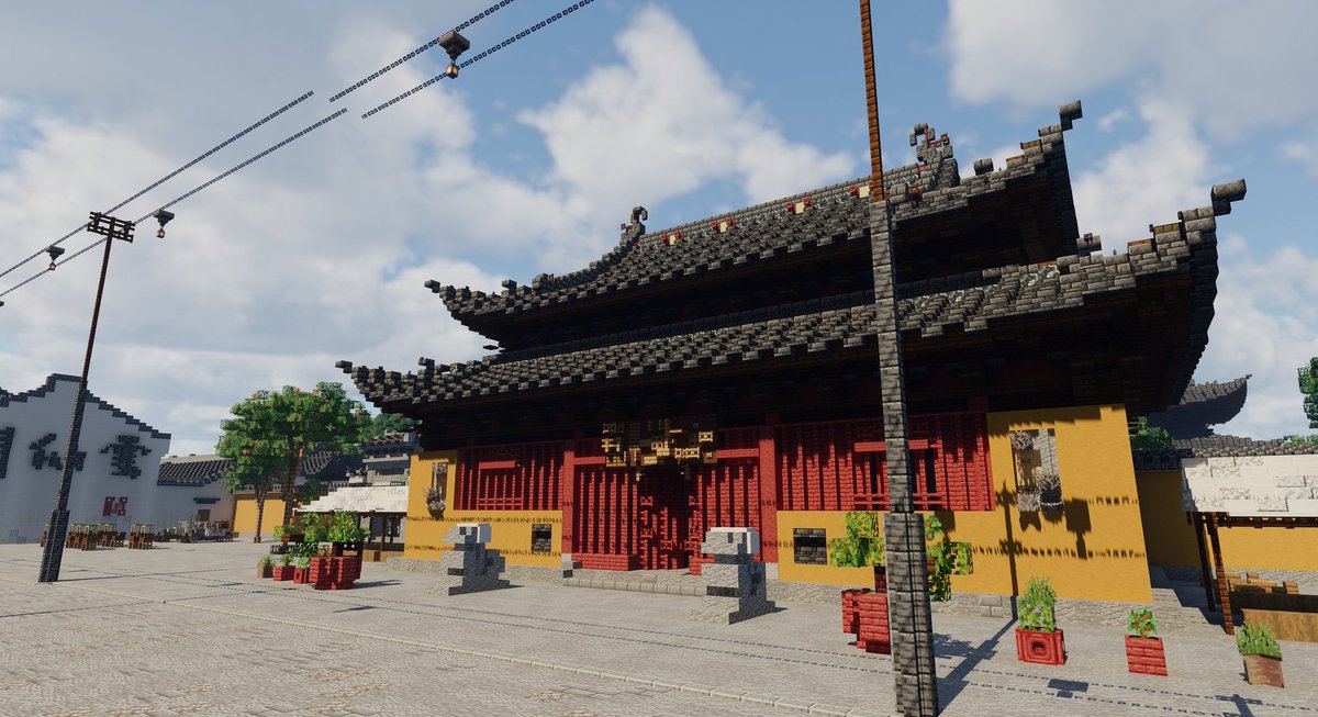 innova_creation's tweet photo. Suzhou XuanMiao Temple
苏州玄妙观 
#minecraft建築コミュ https://t.co/05xIPn5EKZ