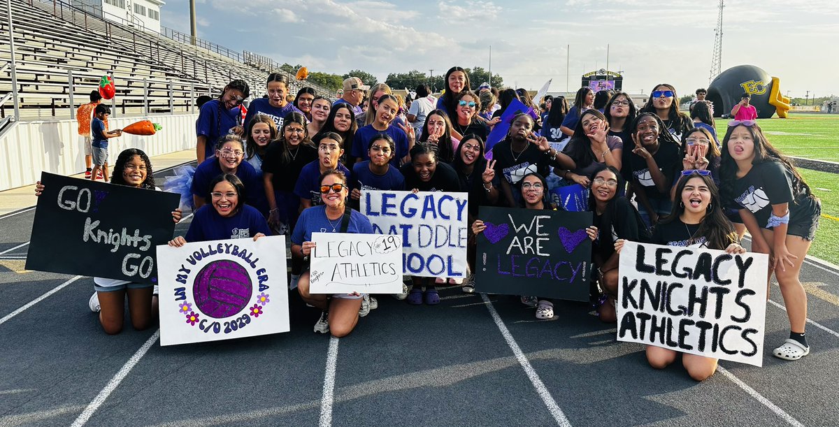 CoachLOrtega's tweet photo. Getting ready to represent Legacy Athletics at the EC Pep Rally Parade!!! @LegacyECISD https://t.co/tn3FaJdTRg