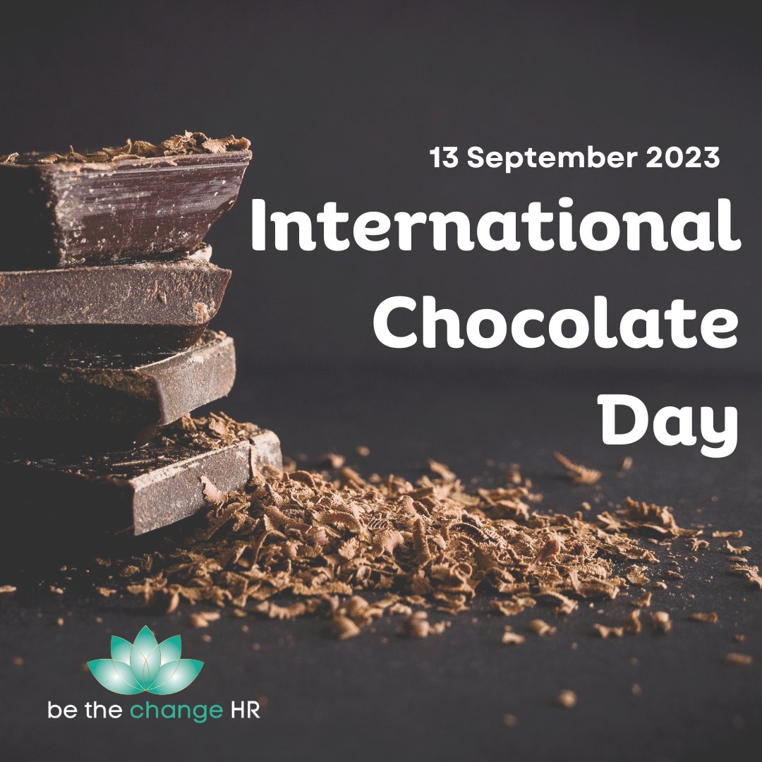 bethechangeHR's tweet image. Today is International Chocolate Day woot woot!  🍫👏🏼 We hope that you can find some time today to take a minute to relax, and enjoy some time with a nice piece of chocolate!  Or two - or a whole bar - no judgment! ✨ 

#InternationalChocolateDay #bethechangeHR #chocolate