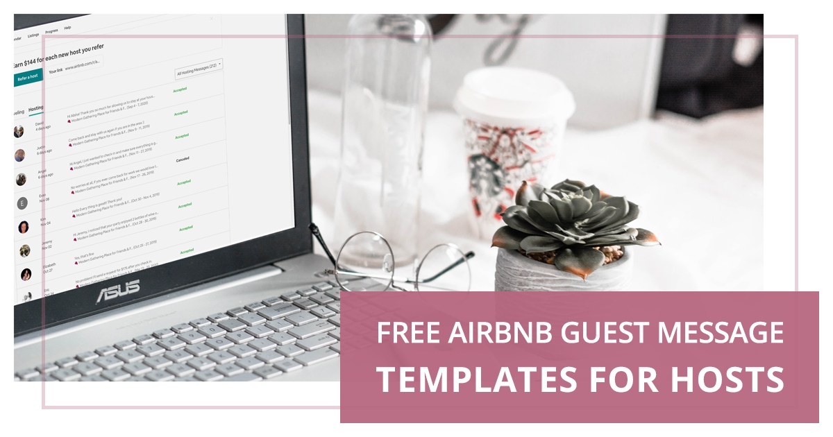 AlishaWilson's tweet image. FREE Airbnb Guest Message Templates for Hosts

I’m giving you a free message template for your automated responses to make it super simple. Check out my latest blogpost alishaarnold.com/blog/airbnb-gu…

#airbnbguests #airbnbtips #airbnbtipsandtricks #airbnbhosttips #airbnbtipsforsuccess