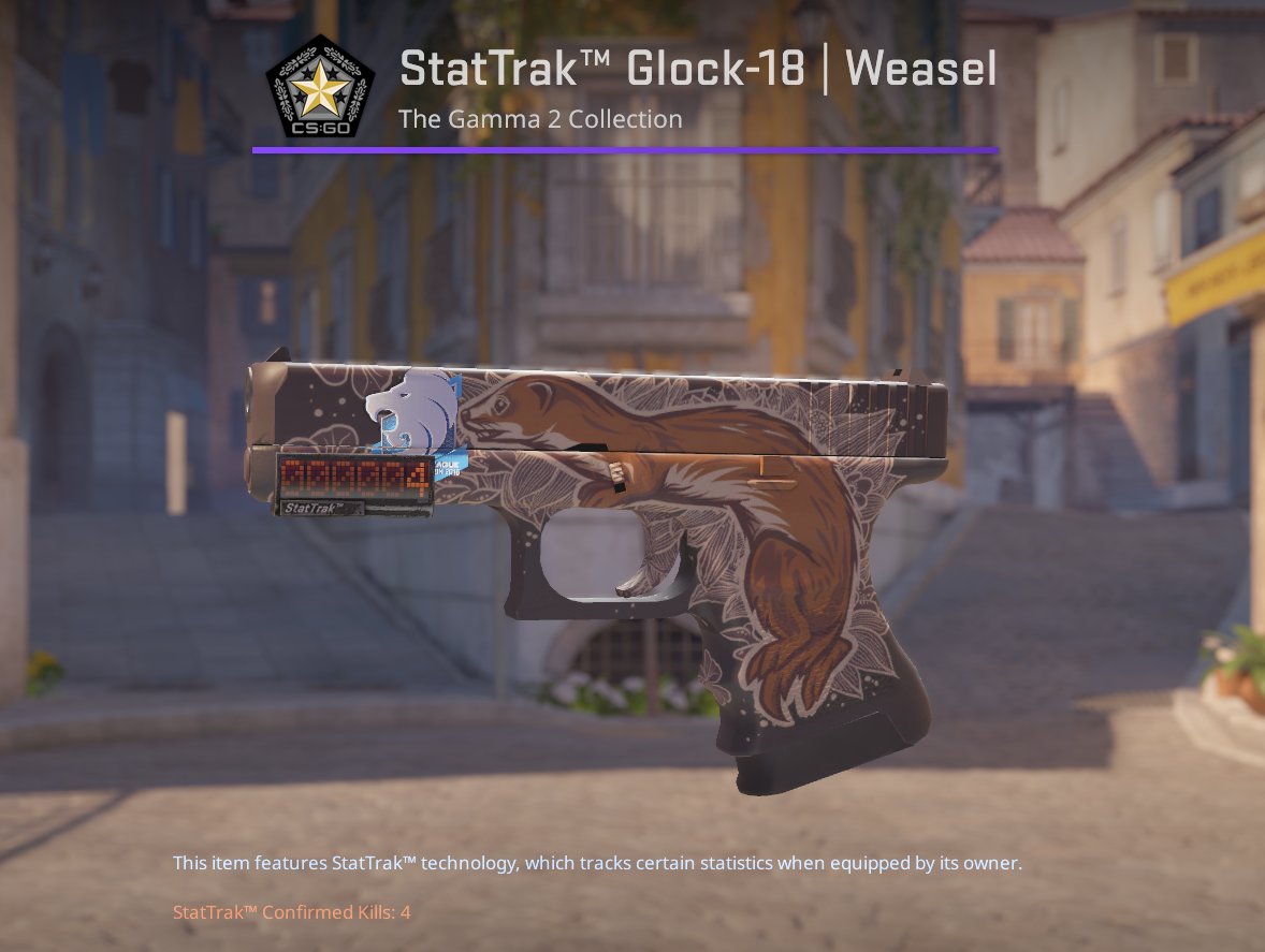 gimpy783's tweet photo. I was so happy to see that valve "fixed stickers" in the new patch... quickly open inventory to still see this... makes you wanna cry https://t.co/Id9tUiqXjF