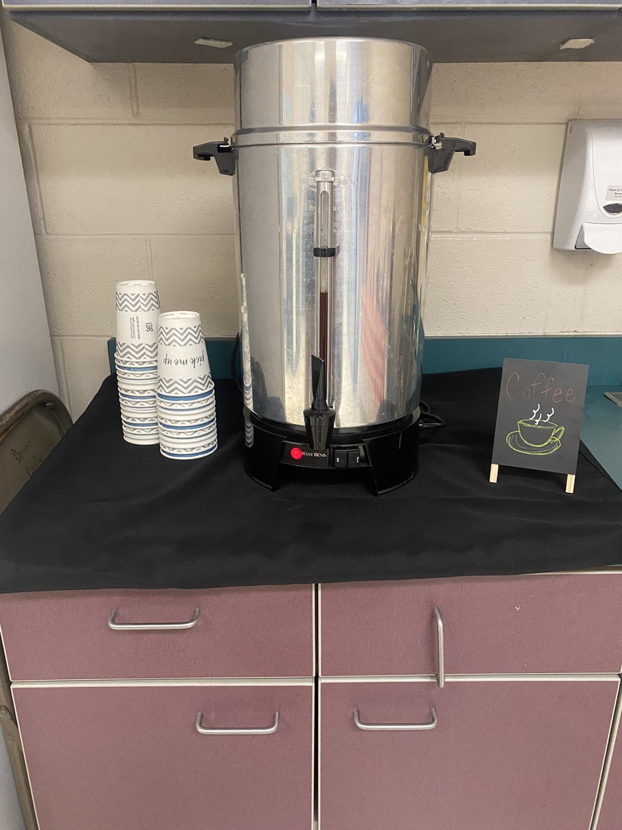MWMustangs's tweet photo. Thank you MW Sunshine Club for our coffee bar! ☕️ #macpack https://t.co/oDdxSpxDlY