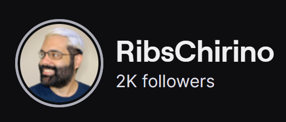RibsChirino's tweet photo. Wow, just wow! I know Twitch rounds this up but still, this makes me feel so super happy! We're still on the road to 2K friends joining the Ribs Rack™ but I just need to express my eternal gratitude and love to you all. Thank you, thank you so much! https://t.co/CvwlKTbKmT