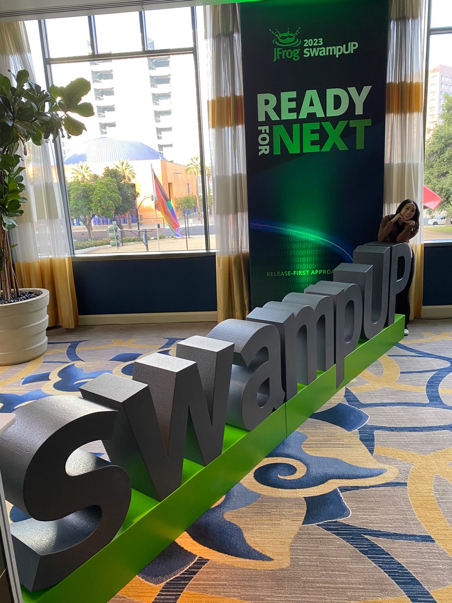 It may be the end of the day but I WAS SO EXCITED THIS MORNING AT #swampUP !!!