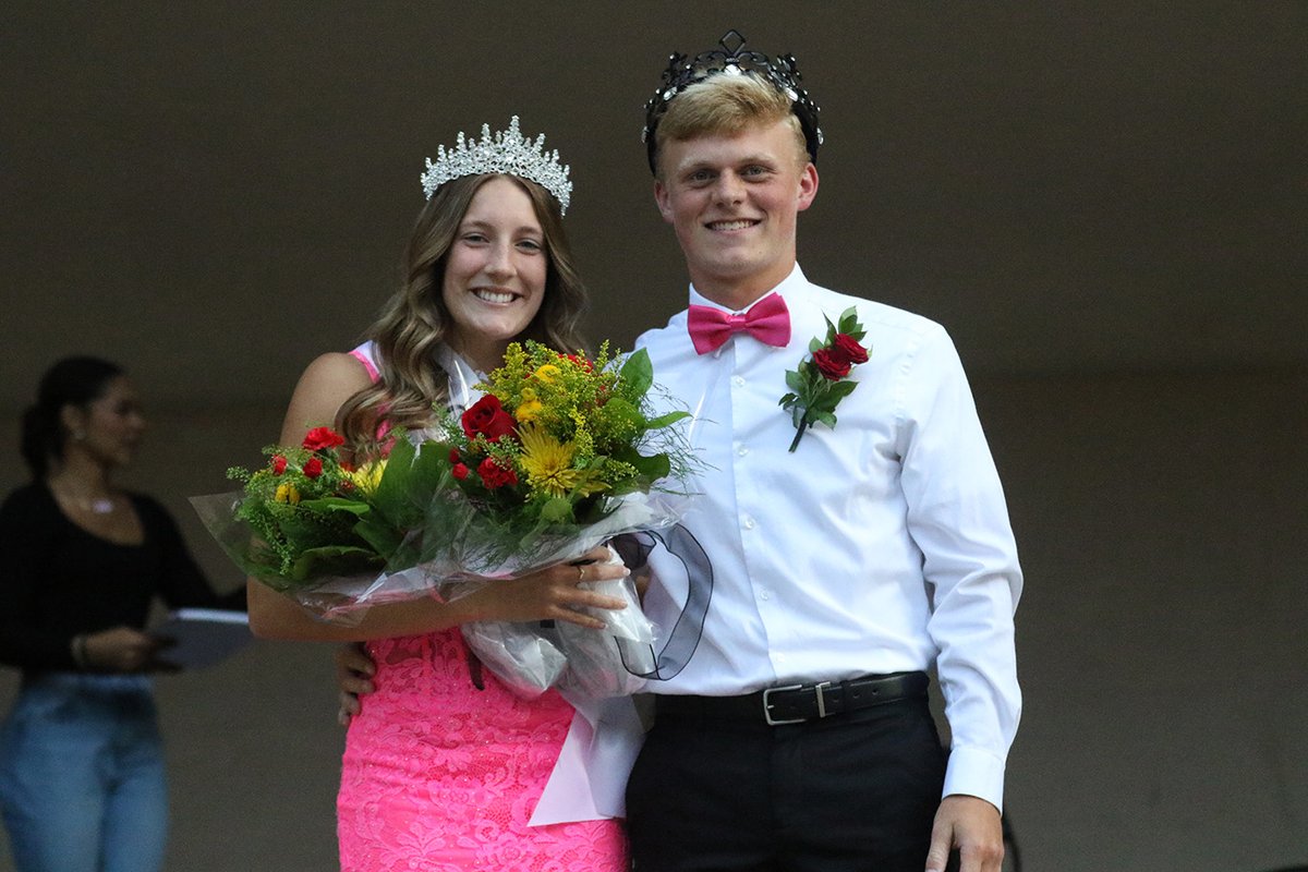 TwinkieItes's tweet photo. Congrats to IF-A Homecoming Queen Olivia French and King Nick Regan. Click the link and check out parade and coronation photos. #IFACadetPride https://t.co/4J7gE335c5 https://t.co/tTdoFdrZZ6