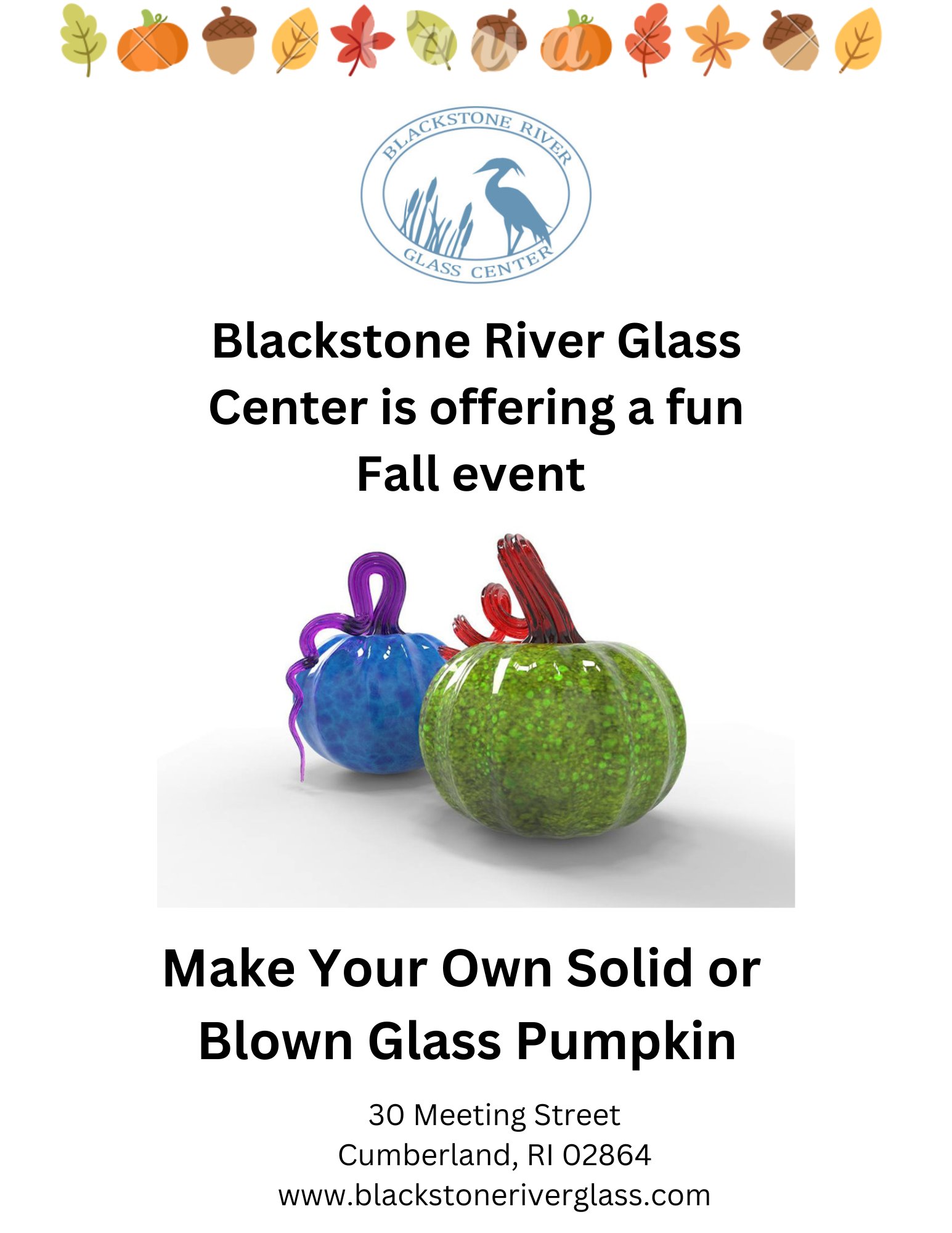Blackstone River Glass Center: Expert Glass Blowing Education in RI