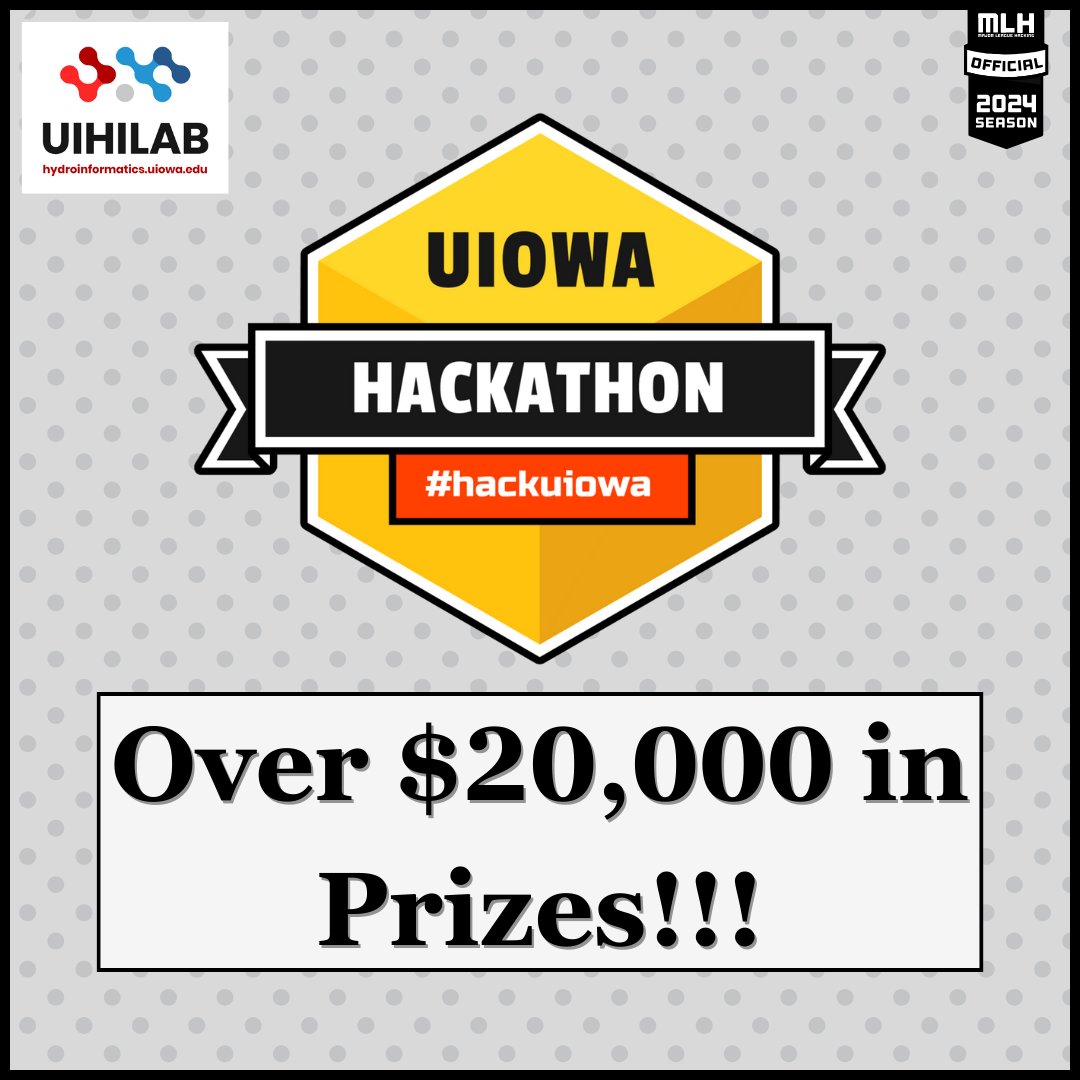 hackuiowa's tweet photo. We are absolutely thrilled to announce that we will be offering over $20,000 in prizes at this year's #hackathon! https://t.co/xJfwPbe66n
