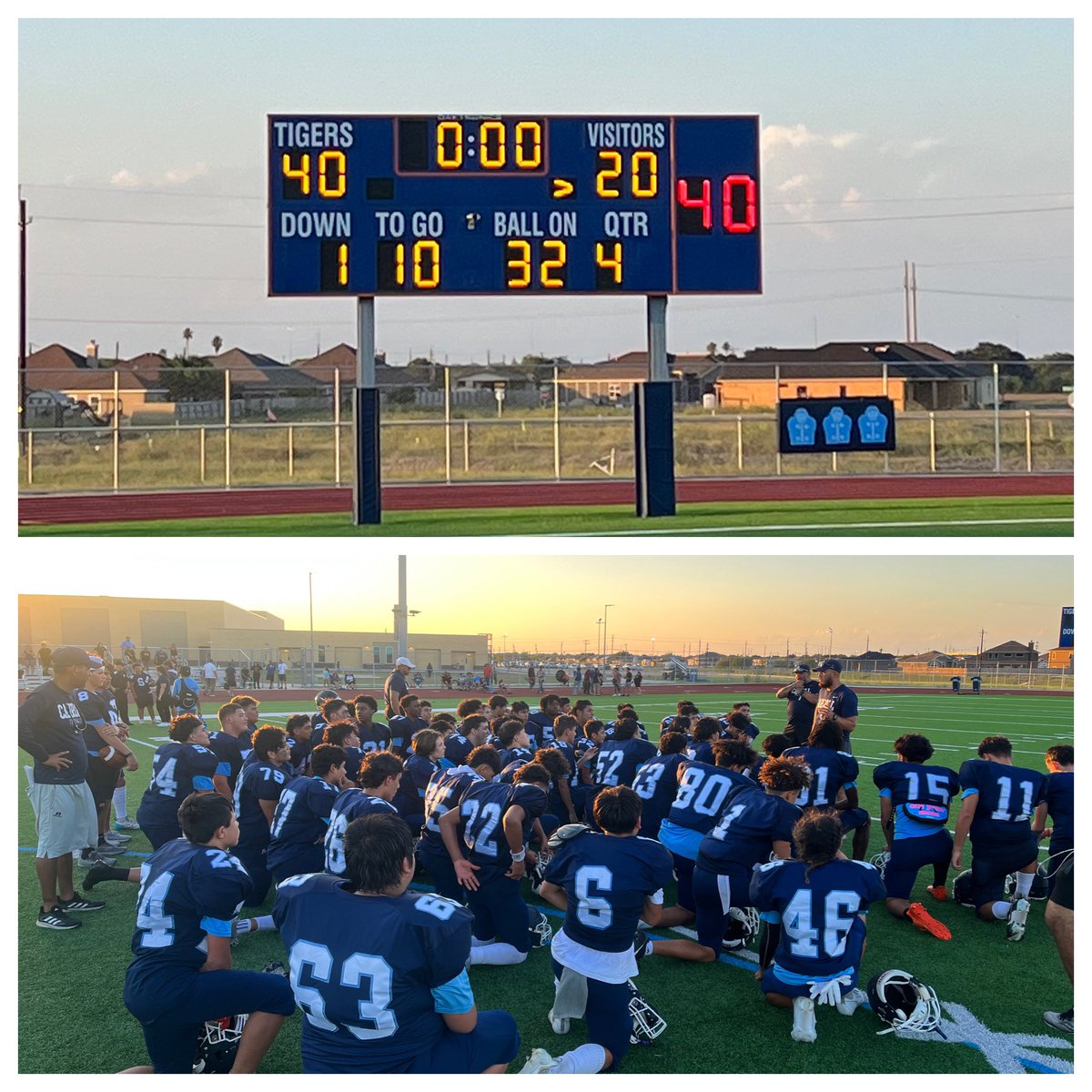 Carroll Football 🐅 (@theprogramctfb) on Twitter photo Congratulations to the Carroll Freshman Football Team! Great team effort beating Kingsville tonight! #TPND #TheTakeOver <a href="/Arredondo_CHS/">Robert M. Arredondo</a> <a href="/CNeatherlin/">Cal Neatherlin</a> <a href="/mycarrolltigers/">Mary Carroll High School</a> <a href="/CCISD/">CCISD</a> <a href="/ccisdathletics_/">Corpus Christi ISD Office of Athletics</a> Congratulations to the Carroll Freshman Football Team! Great team effort beating Kingsville tonight! #TPND #TheTakeOver <a href="/Arredondo_CHS/">Robert M. Arredondo</a> <a href="/CNeatherlin/">Cal Neatherlin</a> <a href="/mycarrolltigers/">Mary Carroll High School</a> <a href="/CCISD/">CCISD</a> <a href="/ccisdathletics_/">Corpus Christi ISD Office of Athletics</a>