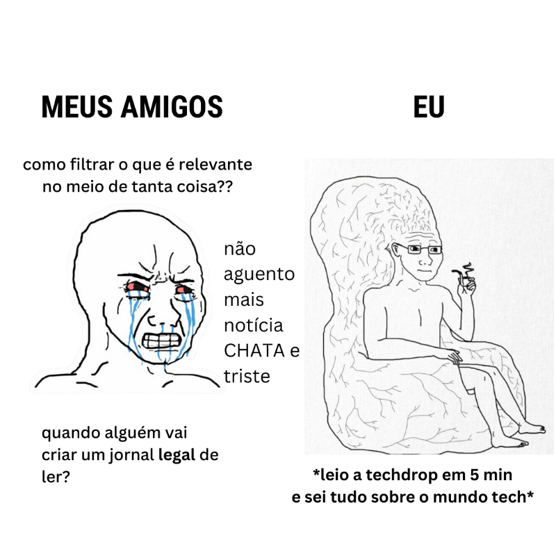 TechDrop_News's tweet photo. Existe um motivo porquê +95k líderes das maiores empresas do Brasil assinam o TechDrop!