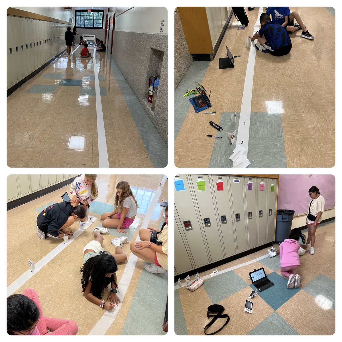 Check out this spectacular scientists scaling our solar system down using toilet paper! 🧻 Ss reflected on the experience and had wonderful things to share. #ewlearns @MissCSloane @MAPaceEWSD