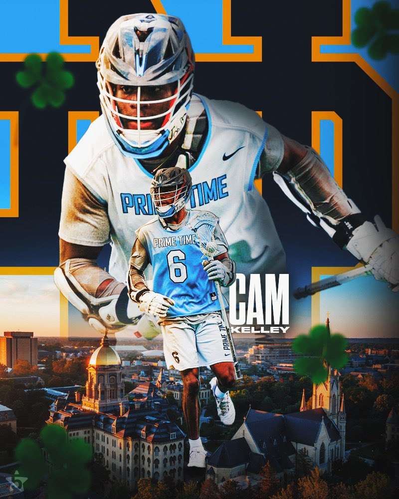 tyxanders's tweet photo. .@NDlacrosse does it again, grabbing an athletic lefty playmaker from N.C. in @ILPreps’ No. 17 junior Cam Kelley, A, Salisbury (Conn.) and @PrimeTimeLax08. Having posted 25G/4A as a freshman on a veteran Taft team, the 5 ⭐️ is a formidable 6’2, 190 lb. presence above the cage. https://t.co/voetKVZ2N7