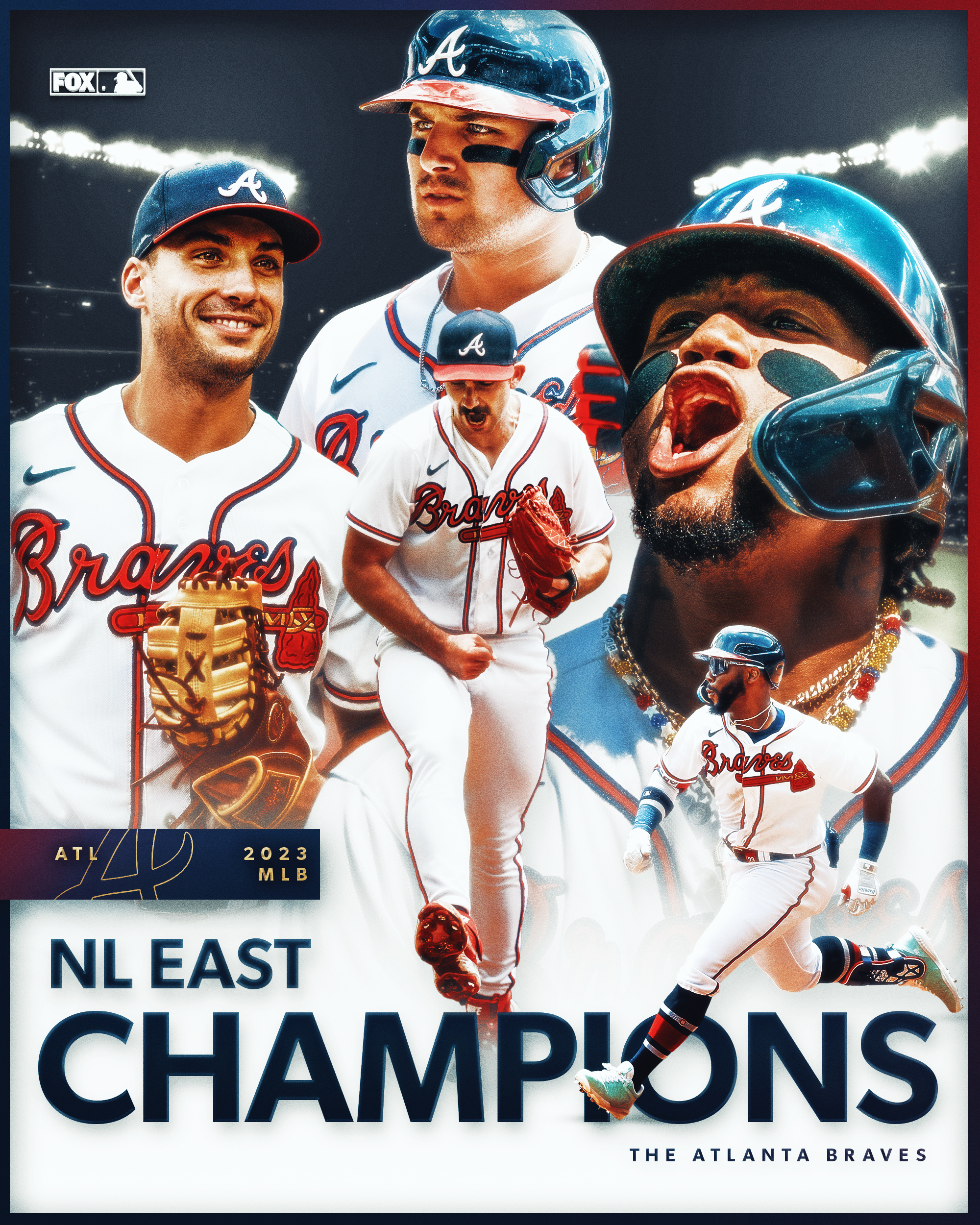 Atlanta Braves on X: 6 STRAIGHT! The Atlanta Braves are 2023 NL East  Champions! #ForTheA  / X