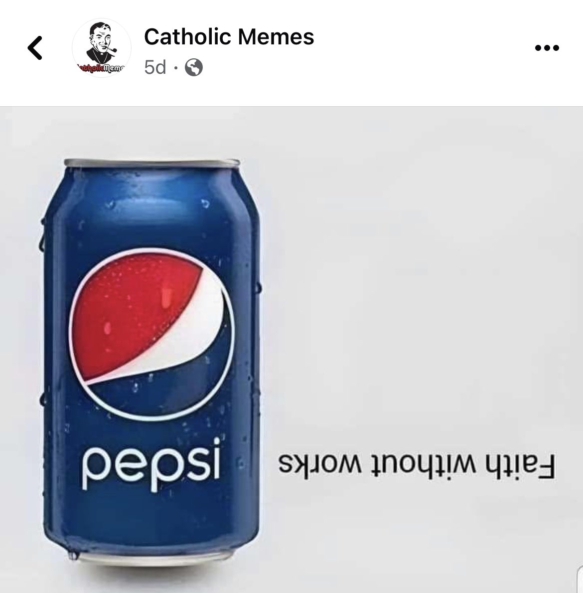 Faith without works…