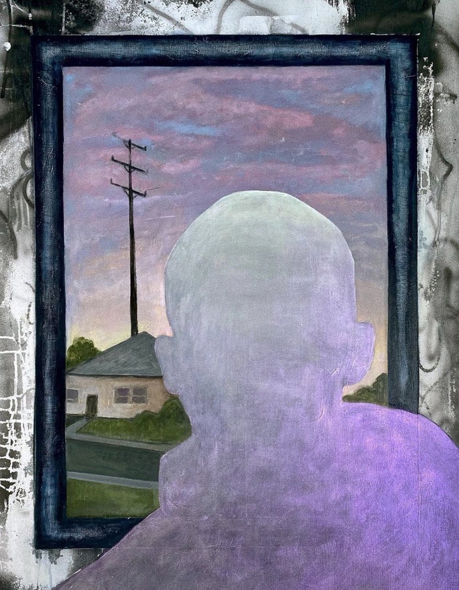 staystudio_'s tweet photo. Current open hours: Thursdays &amp; Fridays from 2 – 7pm. We’ll be closing temporarily after Fri, Sept 22 to begin installation for our next exhibition. Come visit!

Featured artwork by Mike Alonso Alcala
“Beautiful Skies over Contaminated Soil”, 2023
Mixed media on canvas, 40” x 30” https://t.co/EF67JXCE76