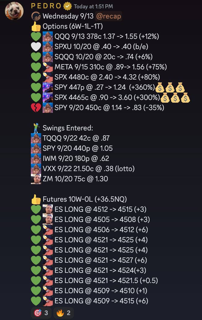 CapGainsGroup's tweet image. Want some of this alpha? Since we’ve been cooking these callouts, We’re opening up the discord 🆓 until next week! Just click the link below and join the best community of traders out there💰🚀 
👇
discord.gg/PnXASwSq

#optionstrading #futurestrading #sportsbetting…