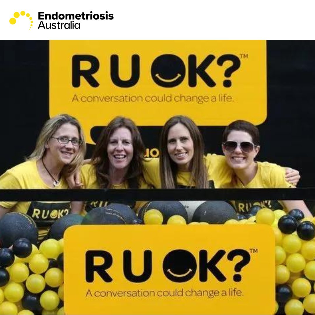 Join us today to support #RUOKDAY2023 by raising mental health awareness and checking in with friends, family, or colleagues living with #endo to brighten their day and strengthen the #endo community. Click here for more info: endometriosisaustralia.org/blog/mental-he…