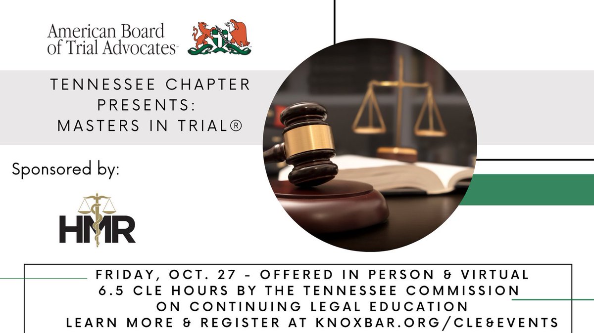 SEABOTA (American Board of Trial Advocates) tweet media