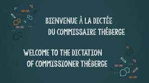 À vos crayons! participez à l'édition 2023 de la dictée du Commissaire tinyurl.com/DicteeCLO

Put pen to paper and take part in the 2023 Commissioner's Dictation! tinyurl.com/DictationOCOL