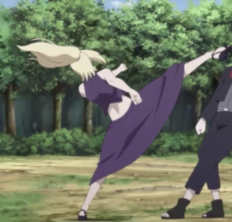 She’s busy 𝘁𝗿𝗮𝗶𝗻𝗶𝗻𝗴. 

Don’t bother her unless you want your ass kicked. 🦵🏻✨