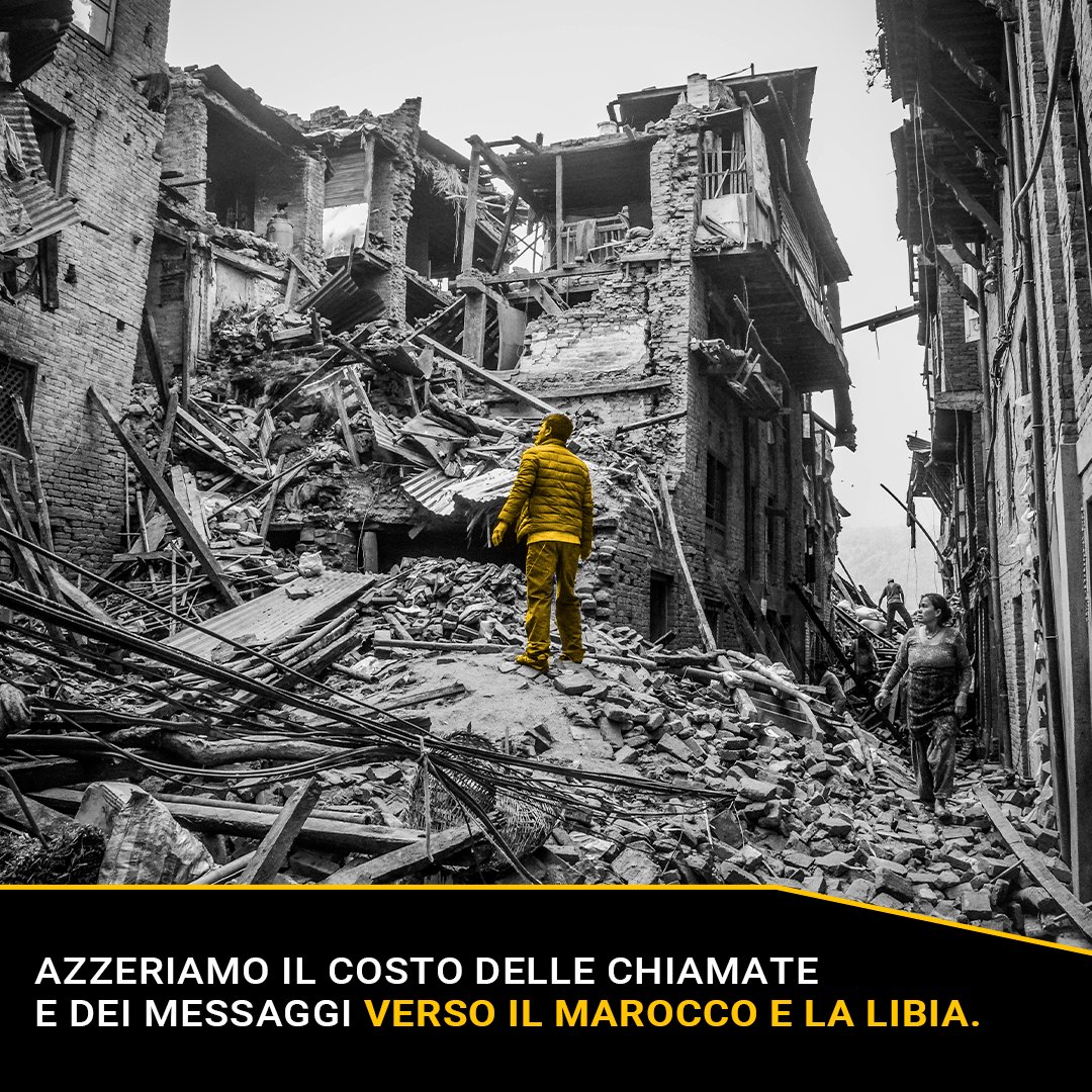 Un gesto di solidarietà per connettere i paesi colpiti dal sisma e dalle alluvioni.
Fino al 31 ottobre i nostri clienti potranno contare su chiamate, sms e roaming dati a costo zero, per poter sentire la vicinanza dei propri cari.

fastweb.it/corporate/medi…

#Fastweb #TuSeiFuturo