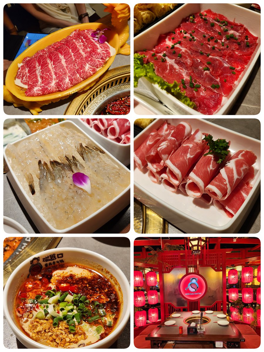 thaifoodies2's tweet photo. #CQK Mala Hotpot ร้านหม้อไฟ หม่าล่า สไตล์ฉงชิ่ง ที่โปรดปราณสุด ณ ตอนนี้ ซุปแบบ 3 ช่อง ซุปหม่าล่า ซุปกระดูกหมู ซุปมะเขือเทศ 
เมนูเนื้อหมู เนื้อวัว เนื้อแกะและผัก จนถึงเครื่องเคียงมีให้เลือกเยอะมากเนื้อติดมันน้อยเนื้อหมักนุ่มใส่ไข่ เนื้อส่วนน่อง เนื้อวัวดี นุ่ม @aroii #อร่อยบอกต่อ https://t.co/ZYvATrWd3o