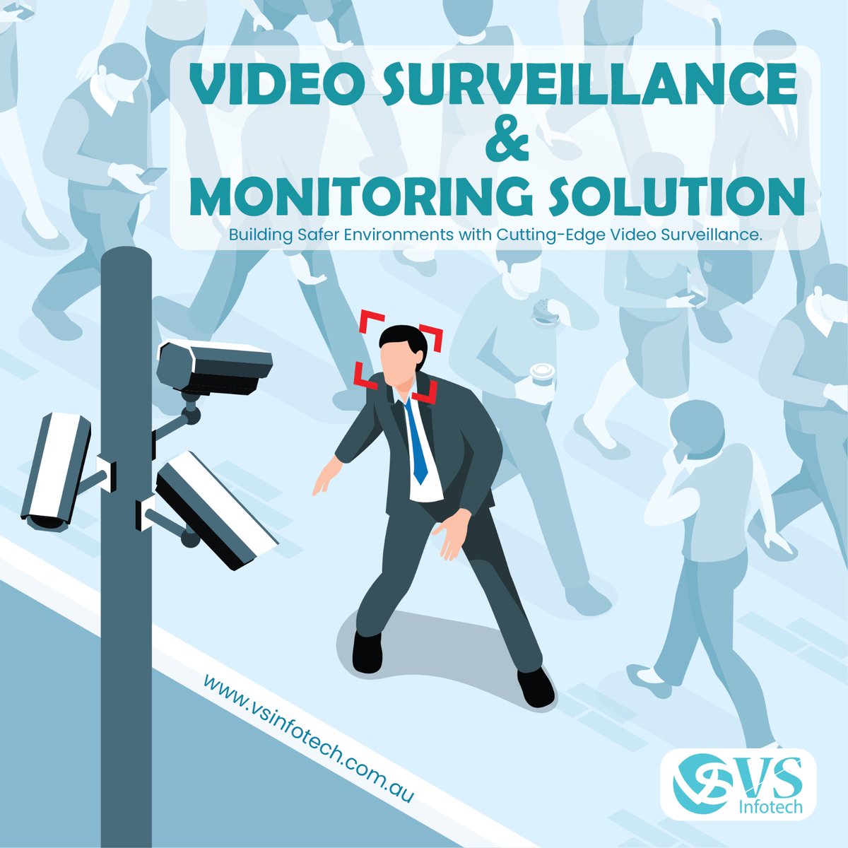 VSInfotech5's tweet image. &quot;Empower your security strategy - our video surveillance solution provides real-time insights and alerts.&quot;
.
.
#SecureMonitoring #vsinfotech #AdvancedSecurity