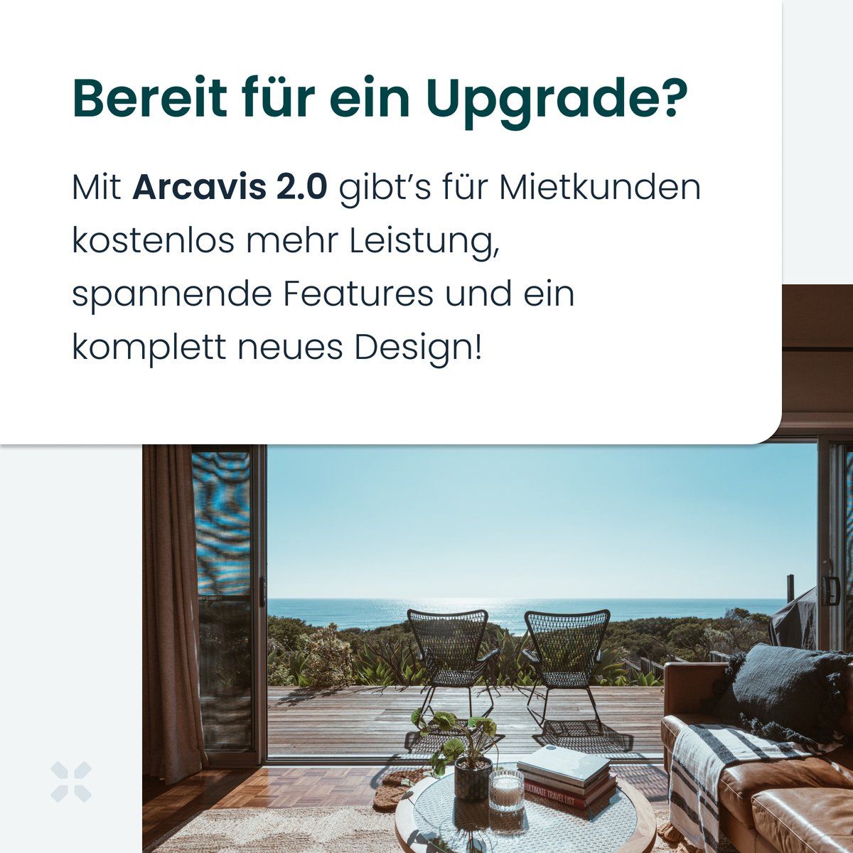ArcavisKasse's tweet photo. #Upgrade ohne Aufpreis in die Business Class ✈️ oder Zimmer mit Meerblick 🌊– einfach so!  Genau das ermöglichen wir #Kunden im aktuellen #Mietmodell. Das #Upgrade auf Arcavis 2.0 wird es kostenlos geben! 🚀 Alle Infos findet ihr hier: https://t.co/FJ5MCPHoCq https://t.co/wwk2defKmH