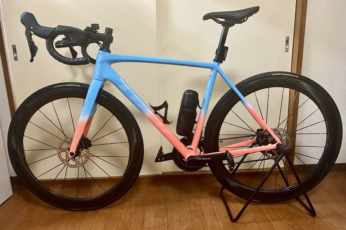 komasan8787's tweet photo. DRIVE50D装着したÉmonda ALR5
買ってよかった!
週末は仕事だから実走は来週になるかな〜
#ELITEWHEELS
#DRIVE50D
#TREK
#Émonda https://t.co/mbVLYtvdBc