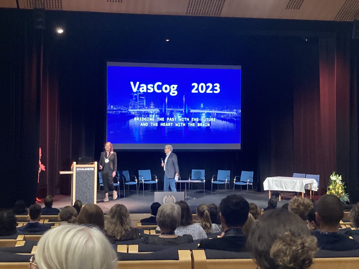 It’s #VasCog2023 time! Looking forward to inspiring talks and discussions.