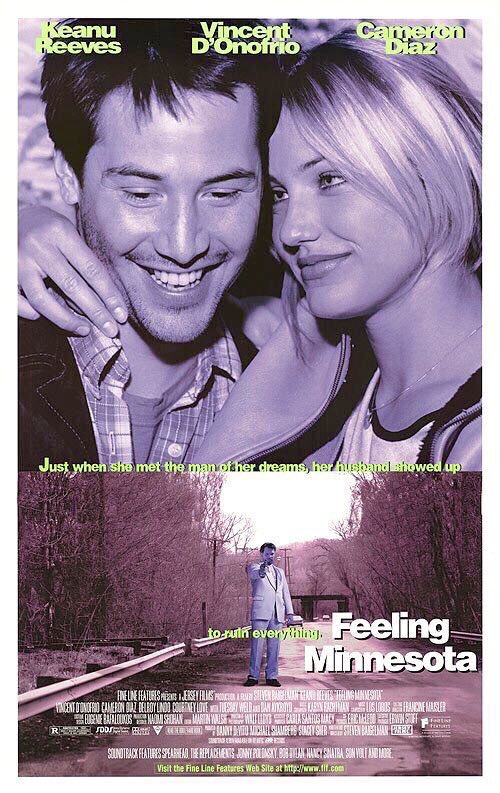 FilmNewsNos's tweet photo. 🎬MOVIE HISTORY: 27 years ago today, September 13, 1996 the movie ‘Feeling Minnesota’ opened in theaters!
#KeanuReeves #VincentDOnofrio #CameronDiaz @authenticdelroy #DanAykroyd #CourtneyLove #TuesdayWeld #AaronMetchik #MichaelRispoli #ArabellaField #JohnCarrollLynch #MaxPerlich https://t.co/dMNywRekPB