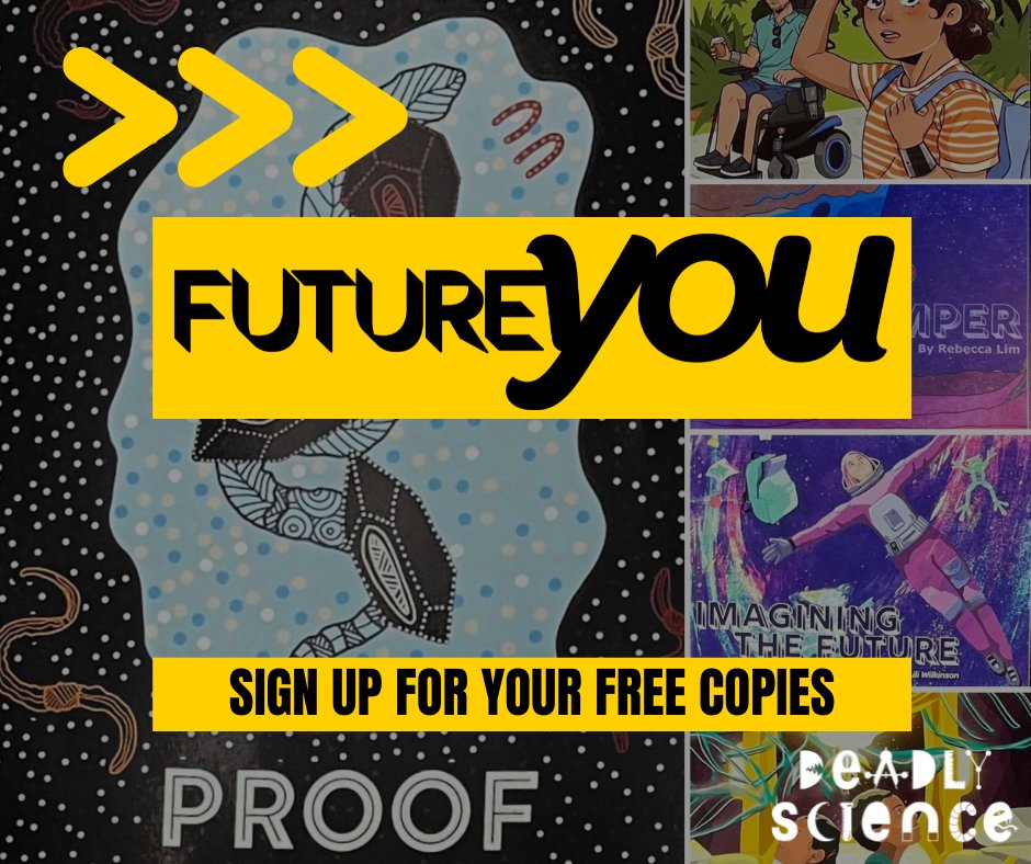 Sign up here for your free set of five short stories from Future You - an initiative from the Australian Government’s Women in STEM Ambassador.  Designed for learners aged 8-14 years old. Thanks to the Future You team and Professor Lisa Harvey-Smith