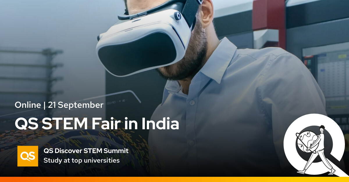 📢Meet EducationUSA Advisers and graduate STEM schools 2023 QS Virtual STEM Master's Fair. Join focused networking chats for Study abroad tips, scholarships, admissions advice, and how to choose your master's degree. Register today bit.ly/3Ln4TRa