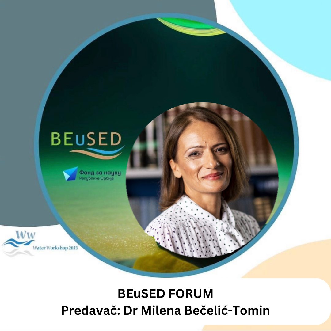 BeusedP's tweet photo. Dr Milena Bečelić-Tomin, redovna profesorka UNSPMF, bavi se naučno-istraživačkim radom u oblasti hemije i zaštite životne sredine, a posebna oblast rada je tretman otpadnih voda. Celokupna biografija dostupna je na https://t.co/aO5ennYpef

#BEuSED #programideje #fondzanauku https://t.co/AyllDpZ8IL