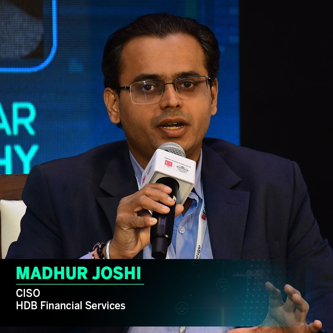ET_Edge's tweet image. &quot;Generative AI tools are very simple for everyone to use. Thus, it is important to have implement controls which Zero Trust Security will ensure&quot; - Madhur Joshi, CISO, HDB Financial Services Ltd. at #ETBTCS2023

Know more: et-edge.com/conferences/bt…

 #BFSITech2023 #BFSITech