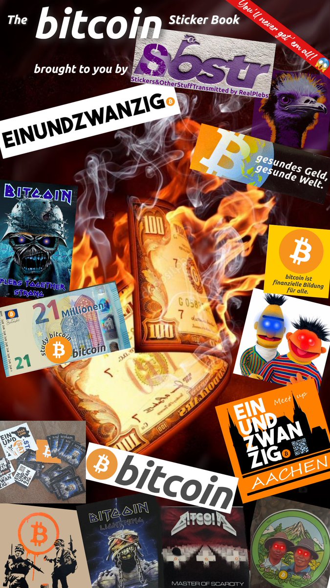 TomBert21mbtc's tweet image. Make this car  happy:
#StickerBomb it! LFG!🥳

Gewinne ein exklusives #TheBitcoinStickerBook!

Um teilzunehmen:
🏃‍♂️Follow 
🧡 Like
🔄 Retweet

Auslosung erfolgt am 21.09.2023, 21:21 Uhr unter allen Teilnehmern. 

#bitcoin
#thebconf
#BTC23 #Innsbruck