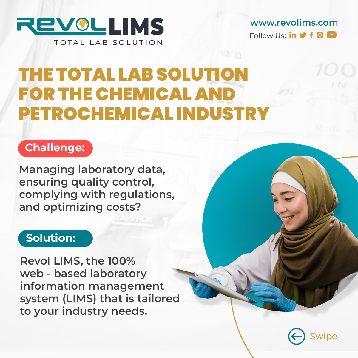 revol_official's tweet image. Are you looking for a total lab solution for the chemical and petrochemical industry?

#RevolLIMS #limssoftware #SaaS #cloudsoftware #limstrends #ChemicalIndustry #petrochemicals #petrochemicalindustry #laboratory #software #LabTesting #SkillIndia #lims
