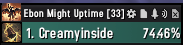 Scymplex's tweet image. WoW Details! Plugin by yours truly to track Ebon Might Uptime during dungeons of Aug Evokers.  Everyone should be held accountable for their performance, even Aug Evokers! curseforge.com/wow/addons/scy… #worldofwarcraft